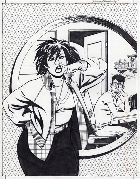 Love and Rockets #26 Cover (1988), in Mark V's Jaime Hernandez || Love ...