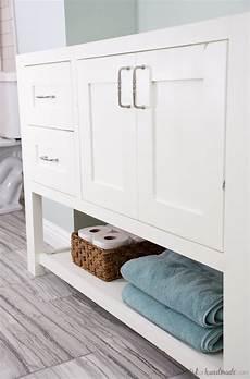 Bathroom Cabinet Plans Free by Mission Style Open Shelf Bathroom Vanity Build Plans Bathroom Cabinet Plans Free