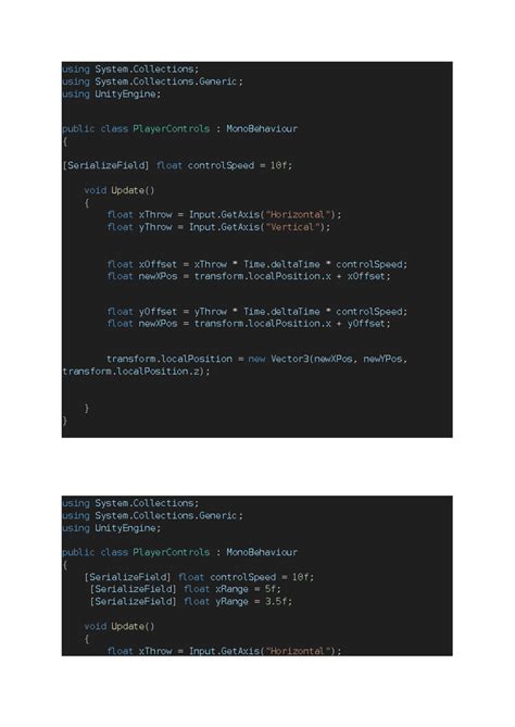 Cn project - using System; using System.Collections; using UnityEngine ...