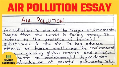 Pollution Writing 的图像结果