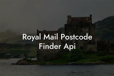 Royal Mail Postcode Finder 的图像结果