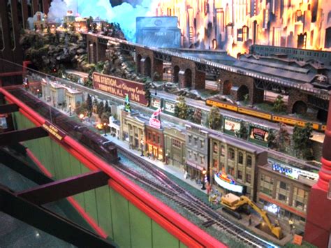 Model Railroad Display in New York City