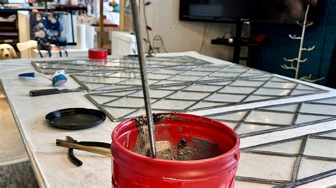 The Art of Putty Glaze for Stained Glass Windows — Conway Glass