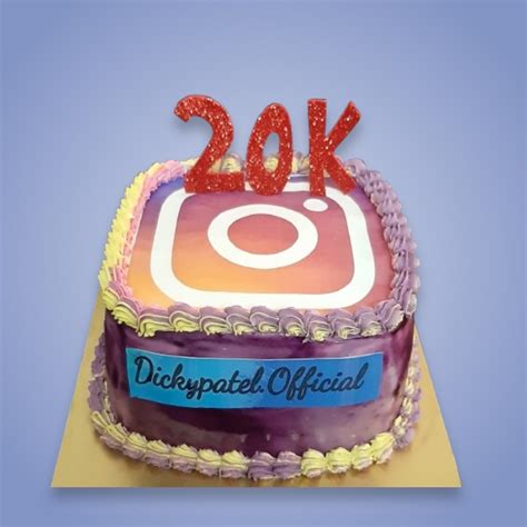 Order 20k Instagram Followers Cake | Yummycake