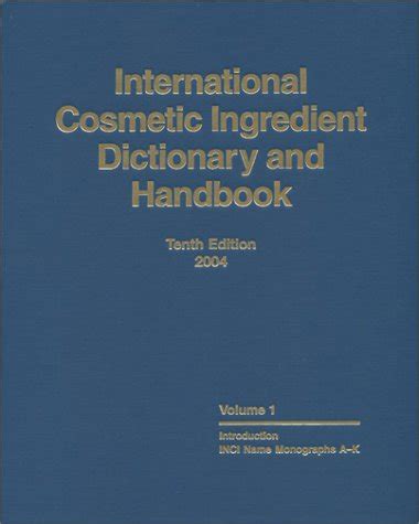 Buy CTFA International Cosmetic Ingredient Dictionary Handbook Book ...