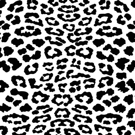 Vector black leopard, cheetah and jaguar print pattern. Animal skin print pattern design ...