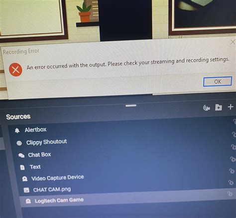 Image result for Recording Error Streamlabs