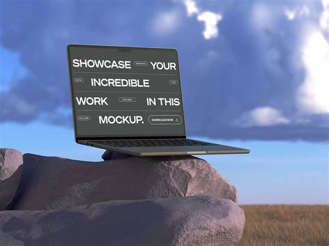MacBook PSD Mockup