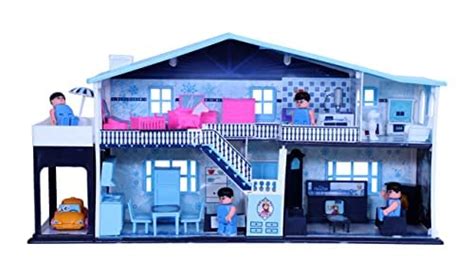 Toyzone Dollhouse (50 pcs) | Play Set for Girls| Role Play Set| Doll ...