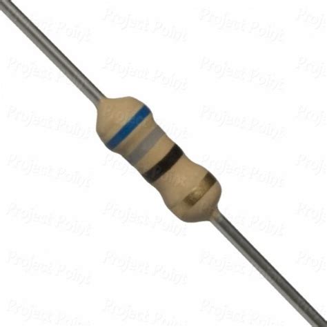 68 Ohm 0.25W Carbon Film Resistor 5% - Philips-Vishay, 68E, 68R, CFR ...