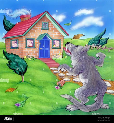 Three Little Pigs Wolf Brick House The Three Little Pigs | PDF