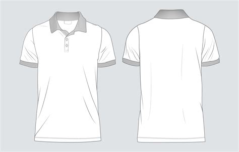 Out Line 3d White Polo Shirt Mockup 21503327 Vector Art at Vecteezy