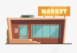 Market 卡通图 的图像结果