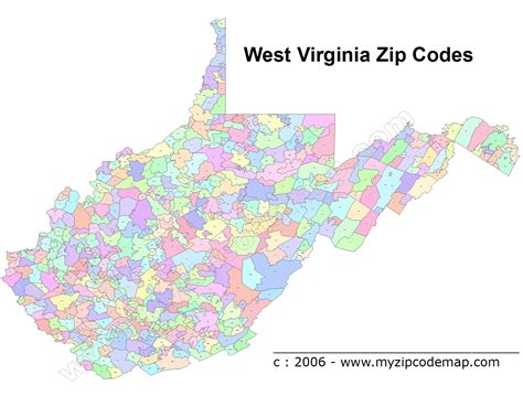 Map Of West Virginia