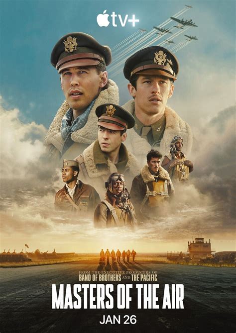 MASTERS OF THE AIR Affiche Poster Série 2024 Steven Spielberg A3 - A4 ...