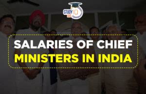 Salaries of Chief Ministers in India, Check out the Salary details