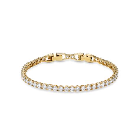 Swarovski 5511544 armband (dames) geel-goud - juwelen | Esterella ...