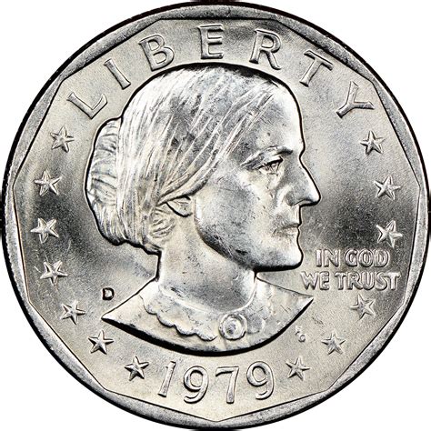 1979 D Susan B Anthony Dollar Prices | Ungraded, NGC, PCGS Values
