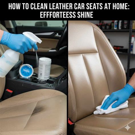 How To Clean Leather Car Seats At Home: Effortless Shine