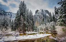 Winter Wallpaper Yosemite National Park by Usa Yosemite National Park Winter Mountains River Winter Wallpaper Yosemite National Park