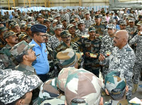 Air Marshal Jeetendra Mishra Inspects Forward IAF Bases Amidst ...