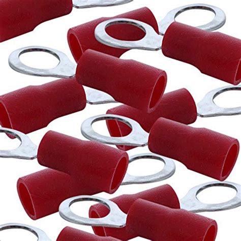 3NH® 20pcs Ring Ground Insulated Wire Connector Electrical Crimp ...