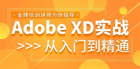 Adobe XD 入门到精通视频教程【全套】 - 知识麦田