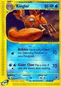 Buy Pokemon - Kingler (50) - Expedition Online at Low Prices in India ...