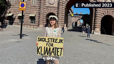 Greta Thunberg Ends Her School Strikes After 251 Weeks - The New York Times