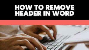 Image result for Remove Header