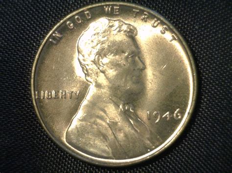 USA 1 Cent Lincoln Wheat 1946 MS 63 Red - For Sale, Buy Now Online ...