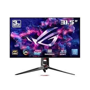 ASUS ROG Swift OLED PG32UCDP gaming monitor – 31.5" OLED, dual mode (4K ...