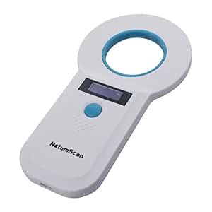 NetumScan Pet Microchip Reader Scanner, RFID EMID Portable Pet Chip ...