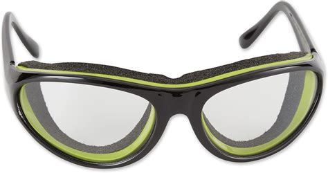 RSVP Tearless Kitchen Onion Goggles, Black (Tear-BK) : Amazon.in ...