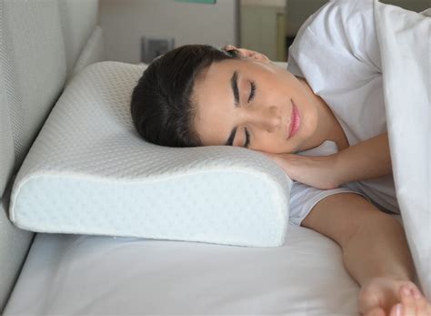 NHU Memory Foam Pillow Cervical Contour Memory Foam Pillow,Orthopedic ...