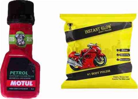 MOTUL Petrol System Clean Plus (50ml) Petrol System Clean Plus + Polish ...