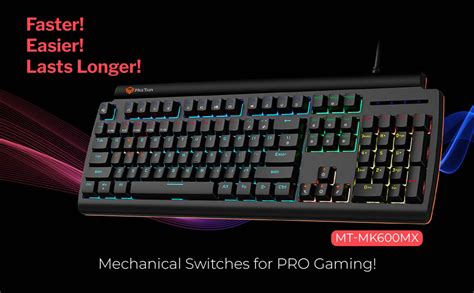Amazon.in: Buy MEETION MT-MK600MX Wired Mechanical Gaming Keyboard ...