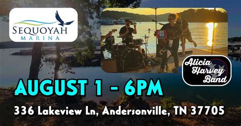 Alicia Harvey - BAND - Sequoyah Marina, Sequoyah Marina, Andersonville ...