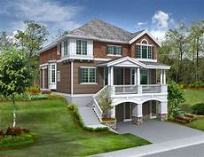 sloping house plans for the front sloping lot 2357jd architectural designs sloping house plans for the front sloping lot 2357jd architectural designs