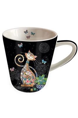 Tasse et Mugs Kiub Set expresso 2 tasses Les chats de AMYS BUG JEWELS ...