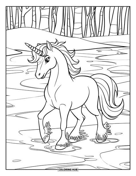 200+ Desenhos de unicórnio para colorir para crianças e adultos (PDFs ...