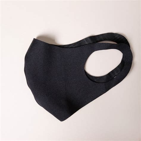 Checkered Pollution Protect Face Mask Black Set Of 4 Online - Premium ...