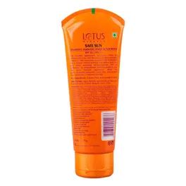 Buy Lotus Herbals Safe Sun Vitamin-C Matte Gel SPF 50 PA+++ Sunscreen ...