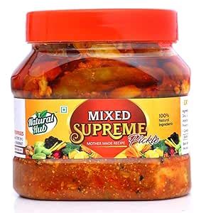 Natural Hub Mothermade Mix Pickle, Will All Flavors (Supreme Mixed ...