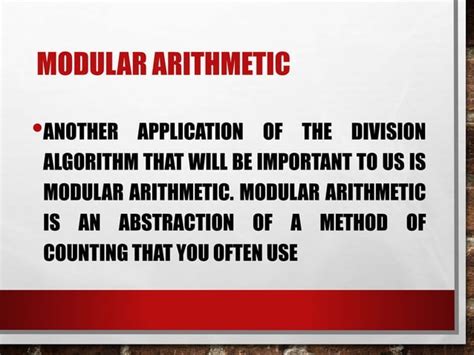 Image result for What Is Modular Arithmetic Clock Example