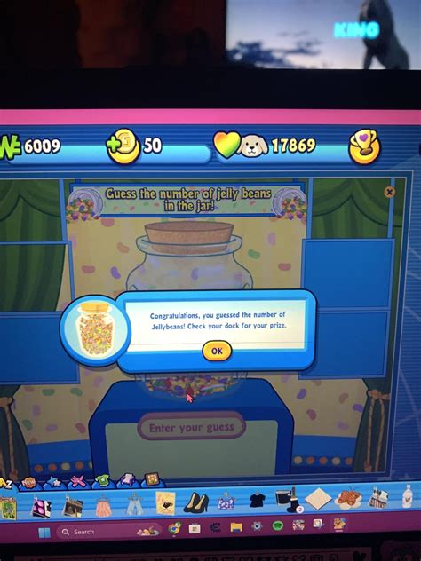 i Won the jellybean challenge!! : r/Webkinz
