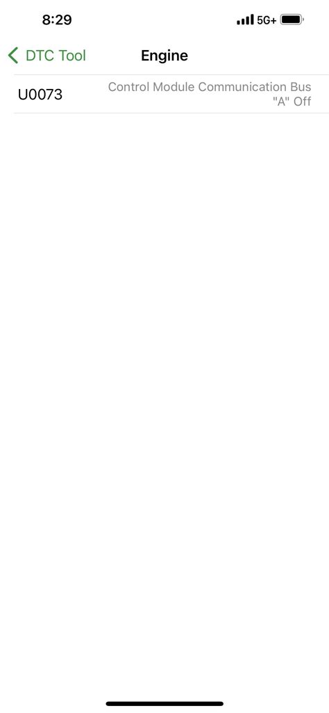 What Is U0073 Code 的图像结果