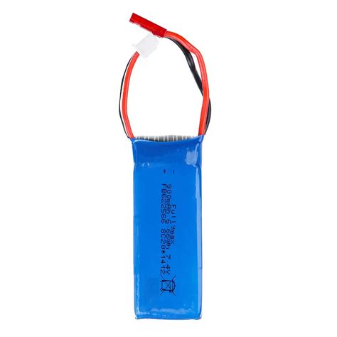 Xk x520 2.4g 6ch fpv rc airplane spare part 7.4v 900mah lipo battery ...