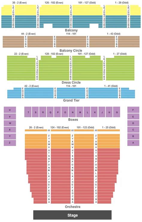 Image result for Detroit Opera House Seating Chart