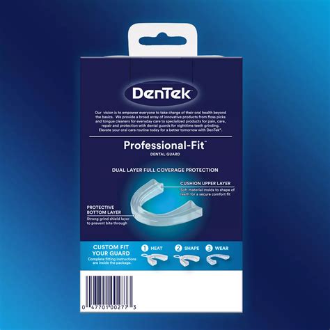 DenTek Professional-Fit Nighttime Mouth Guard - Shop Bite guards at H-E-B
